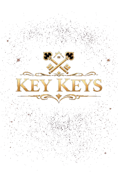 Key Keys crest — crossed keys with a house motif